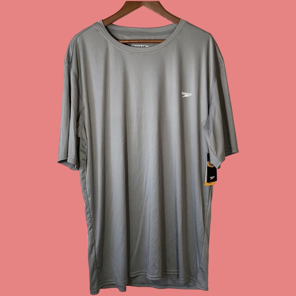 Speedo Grey Athletic Shirt NWT